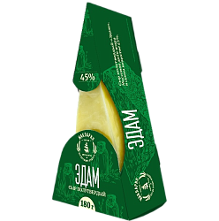 Сыр полутвердый "Эдам" 180 гр.